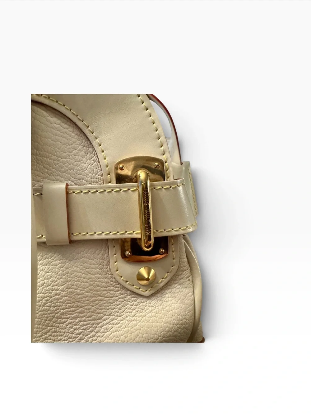 Louis Vuitton Suhali Le Radieux in Blanc lock & Keys-Authentic
